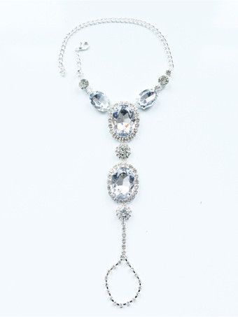 足首クリスタルシックビキニバケーションサマーアンクルブレスレット