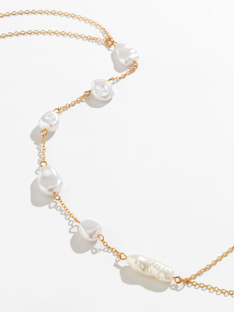 ベリーチェーン パール シック 万能 ビキニ ビーチ ボディチェーン