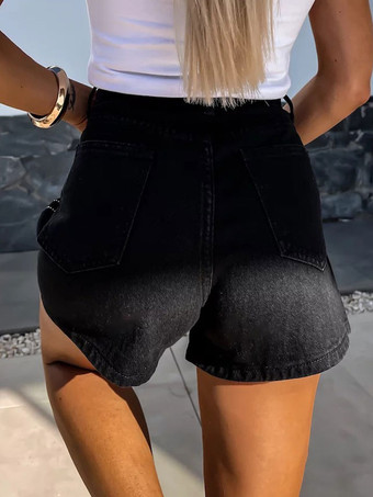 レディース ショートパンツ スタッズポケット 夏 ストリート カジュアル ショートパンツ