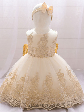 ホワイトフラワーガールドレス 特別な日のためのドレス ロイヤルブルーレース ノースリーブ ジュエルネック フラワーガールドレス