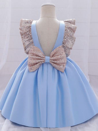 ホワイトフラワーガールドレス 特別な機会のドレス ピンクポリエステル 半袖 ジュエルネック フラワーガールドレス