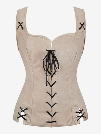 アイボリー エクリュホワイトレトロコスチュームレディースポリエステルトップトップレトロマリーアントワネットコスチュームヴィンテージ衣類 バーガンディ