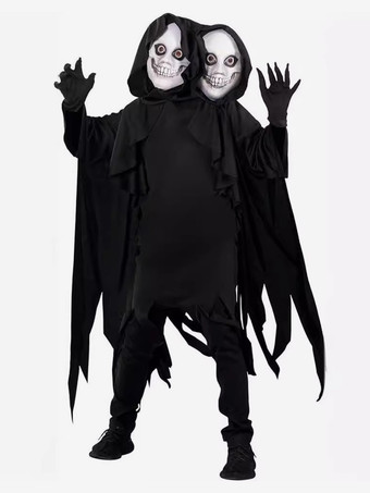 ブラック ハロウィン ハロウィンコスチューム 黒人女性用 怖いジャンプスーツ ポリエステル ホリデーコスチューム