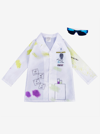 子供用ハロウィンコスチューム ホワイト ハロウィン ポリエステル繊維 ポリエステルセット 子供用トップ