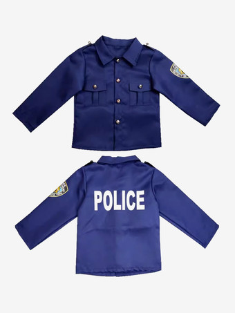 子供用ハロウィンコスチューム ブルーハロウィンセット 子供用ポリエステルオーバーコートアクセサリー