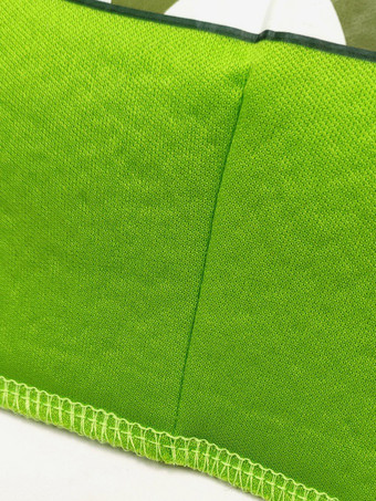 子供用ハロウィンコスチューム グリーンハロウィンセット 子供用ポリエステル帽子 オーバーコート