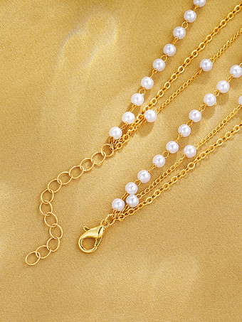 ネックレス メタル ヴィンテージ デイリー カジュアル 大人 レディース ジュエリー