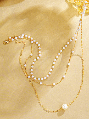 ネックレス メタル ヴィンテージ デイリー カジュアル 大人 レディース ジュエリー