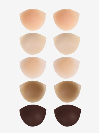 あらゆる肌タイプに適した無地シリコン乳首カバー