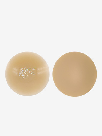 肌色あらゆる胸のタイプに合う丸型シリコン乳首カバー