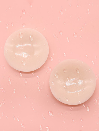 あらゆる胸のタイプに合う丸型シリコン乳首カバー