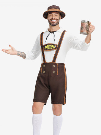 ブラウン コスチューム ホリデー商品 ホリデーコスチューム ハロウィン コーヒーブラウン ポリエステル繊維