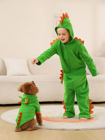 子供用ハロウィンコスチューム グリーンハロウィンジャンプスーツ 子供用ポリエステル繊維 ポリエステルジャンプスーツ