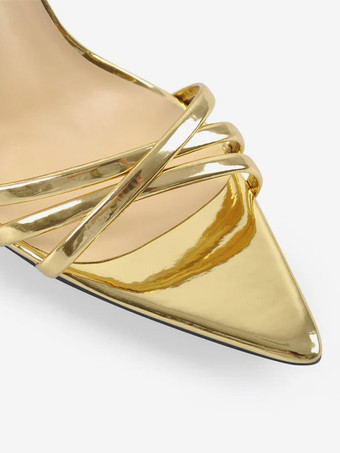 ブラック レースアップ サンダル ハイヒール オープントゥ ドレスシューズ