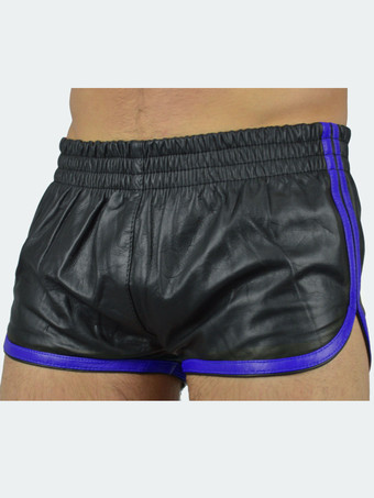 ブルー 男性用イエロー ヴィンテージ レトロ ポリエステル レトロコスチューム