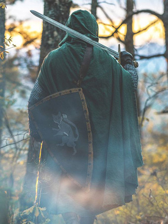 グリーン ハンターグリーン ヴィンテージ レトロ ポリエステル 男性用レトロコスチューム