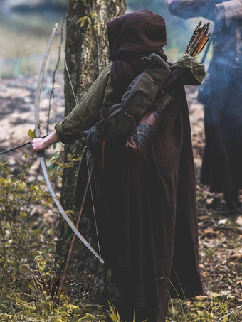 ブラウン ハンターグリーン ヴィンテージ レトロ ポリエステル 男性用レトロコスチューム