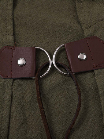 ハンターグリーン ヴィンテージ レトロ ポリエステル 男性用レトロコスチューム