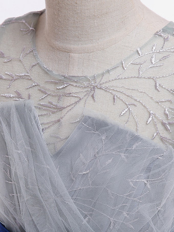 白いフラワーガールドレス 特別な日のためのドレス 赤いレースのノースリーブのジュエルネックのフラワーガールドレス