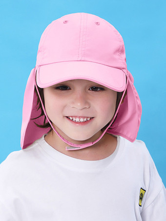 ピンク子供用バケットハット アスレチック ユニセックス サンハット