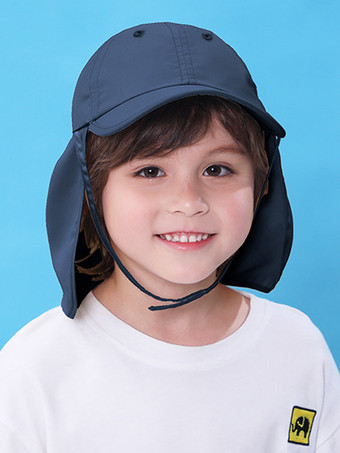 ブルー 子供用バケットハット アスレチック ユニセックス サンハット
