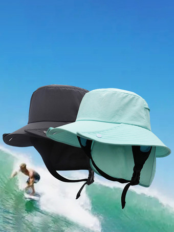 メンズハット シックなカラーブロック レースアップ ユニセックス サンハット