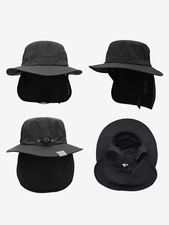 メンズハット シックなカラーブロック レースアップ ユニセックス サンハット