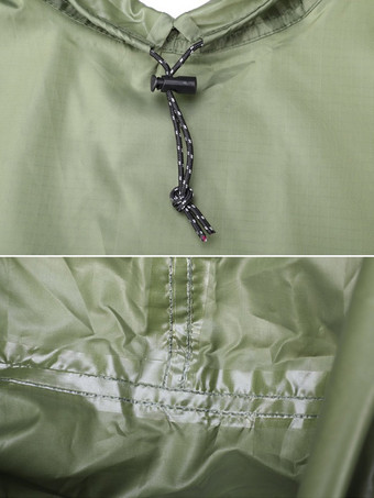 大人用フード付きハイキングケープレインコート