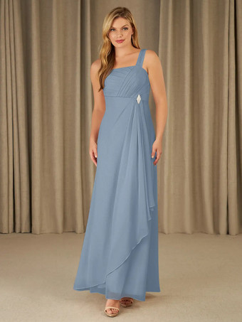 マザードレス スクエアネック ハーフスリーブ ツーピース アップリケ ゲストドレス 結婚式用