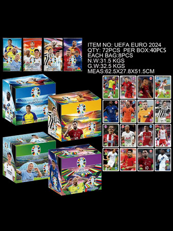Caja de tarjetas deportivas de fútbol pico accesorios para hombre atlético como imagen