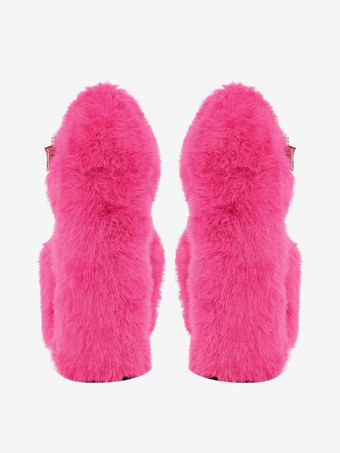 レディース ハイヒール プラットフォーム パンプス チャンキーヒール PUレザー