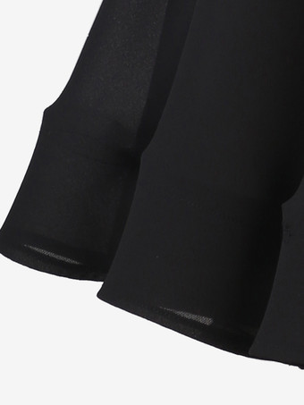 社交ダンス衣装 ブラック レディース ライクラ スパンデックス アシンメトリー ドレス ダンスドレス