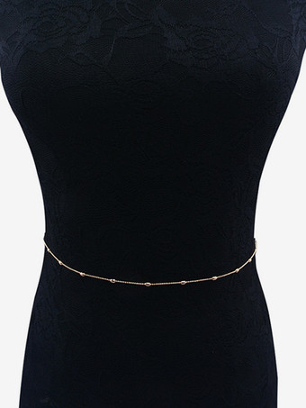 ボディチェーン ビーズ ループリンク ビキニ バケーション ベリーチェーン