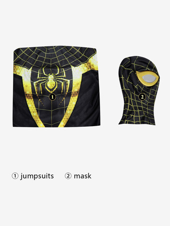 スパイダーマン マイルズ モラレス アップタウン プライド コスプレ スーツ