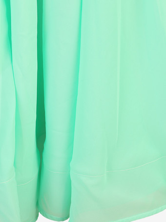 社交ダンス衣装 ミントグリーン レディース ライクラ スパンデックス セットドレス ラインストーン ダンスドレス