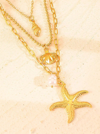 ネックレス メタル デイリー カジュアル 大人 レディース ジュエリー