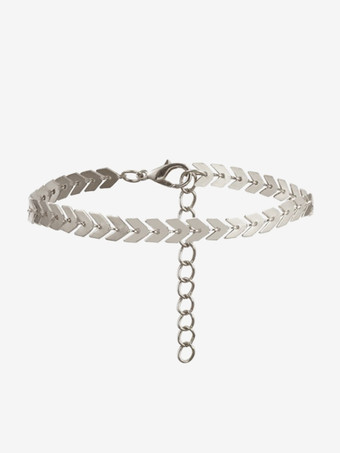 アンクレット 矢印型 パンク 夏 カジュアル アンクル ブレスレット