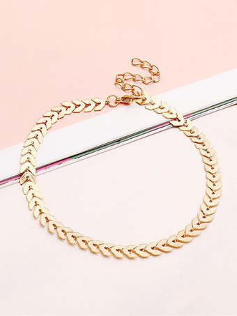 アンクレット 矢印型 パンク 夏 カジュアル アンクル ブレスレット