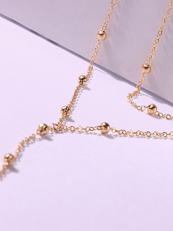 ネックレス メタル デイリー カジュアル 大人 レディース ジュエリー