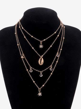 ネックレス メタル ホリデー ティーンガールズ レディース ジュエリー