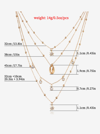 ネックレス メタル ホリデー ティーンガールズ レディース ジュエリー