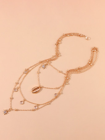 ネックレス メタル ホリデー ティーンガールズ レディース ジュエリー