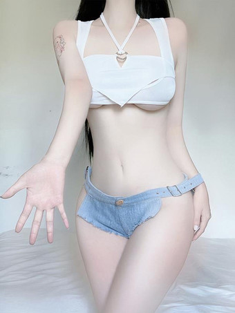 クラブウェア フリンジトリム セクシー ソング レディース ボトム