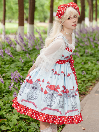 スイートロリータアクセサリーインファンタ赤いリボンポリエステルその他