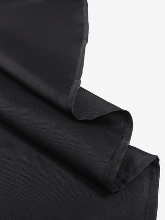 ブラック レトロ コスチューム ポリエステル マント メンズ レトロ アクセサリー マリー アントワネット コスチューム パーティー プロム ドレス バーガンディ