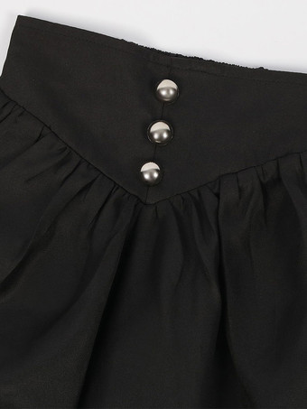 ブラック ヴィンテージ セット レトロ ポリエステル 半袖 男性用レトロコスチューム バーガンディ