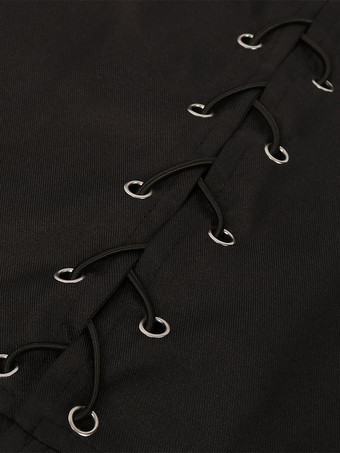 ブラック ヴィンテージ セット レトロ ポリエステル 半袖 男性用レトロコスチューム バーガンディ