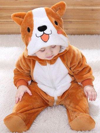 着ぐるみワンジーパジャマ 子供用 漫画 食べ物 ポリエステル繊維 ジャンプスーツ