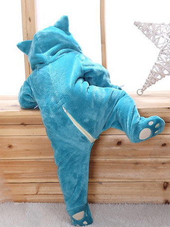 着ぐるみワンジーパジャマ 子供用 漫画 食べ物 ポリエステル繊維 ジャンプスーツ