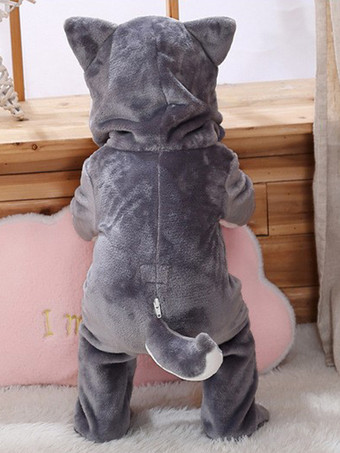 着ぐるみワンジーパジャマ 子供用 漫画 食べ物 ポリエステル繊維 ジャンプスーツ